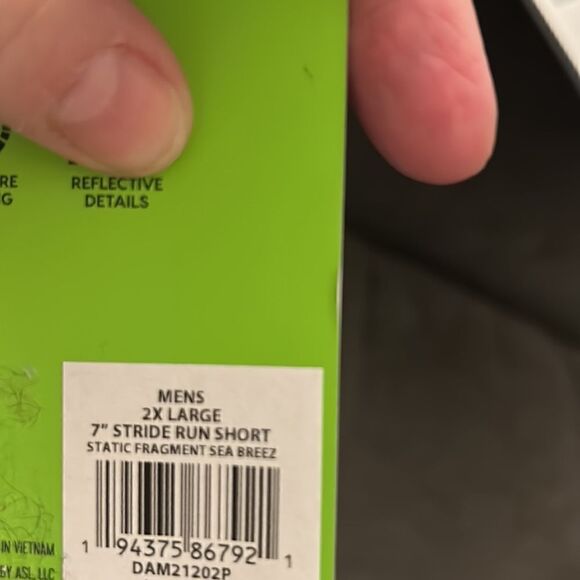 DSG 7” blue running shorts size 2XL NEW‎ - Picture 8 of 10
